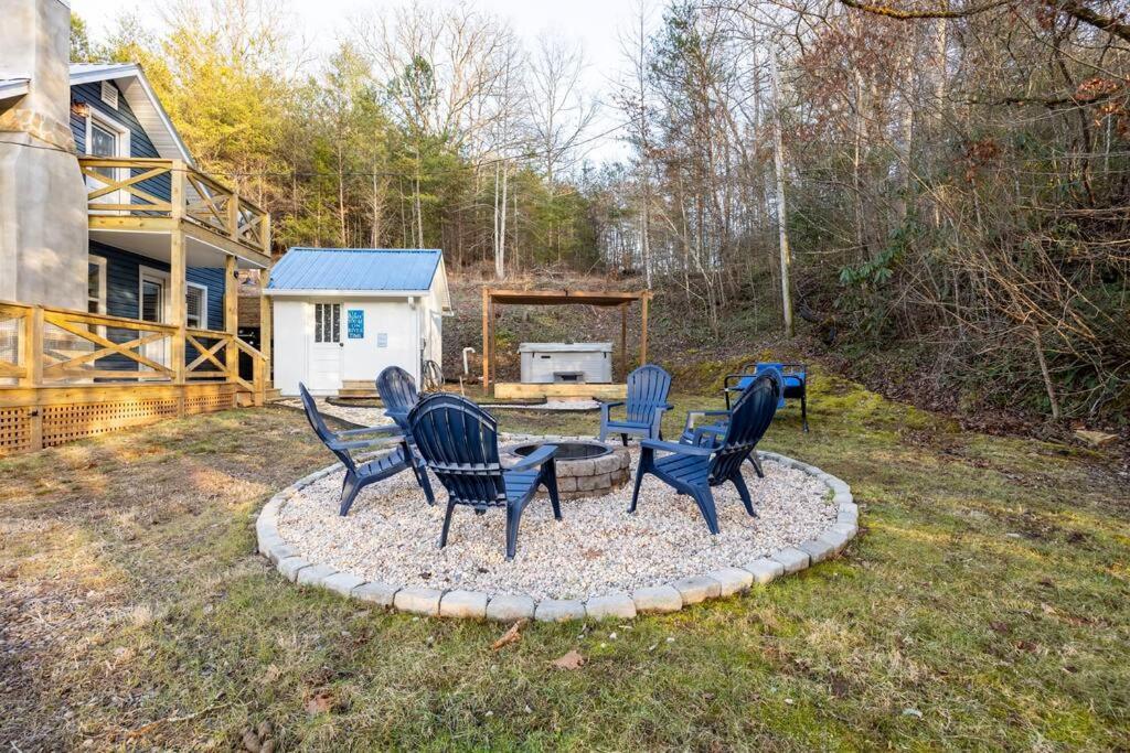 Riverside Relaxer W/Hot Tub+Fire Pit +Wifi & View Франклин Экстерьер фото